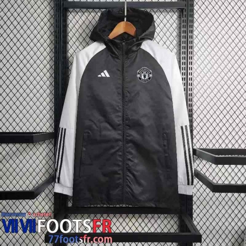 Coupe Vent Manchester United noir Homme 2023 2024 WK556