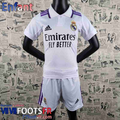 Maillot de foot Real Madrid Enfant Domicile 2022 2023