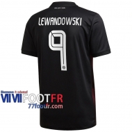 77footfr Bayern Munich Maillot de foot Robert Lewandowski #9 Third Enfant 20-21