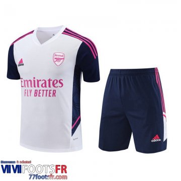 Survetement T Shirt Arsenal Blanc Homme 2023 2024 TG795