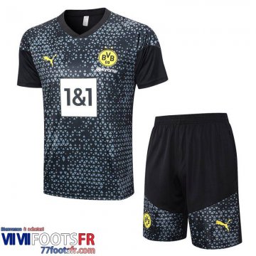 Survetement T Shirt Dortmund noir Homme 2023 2024 A64