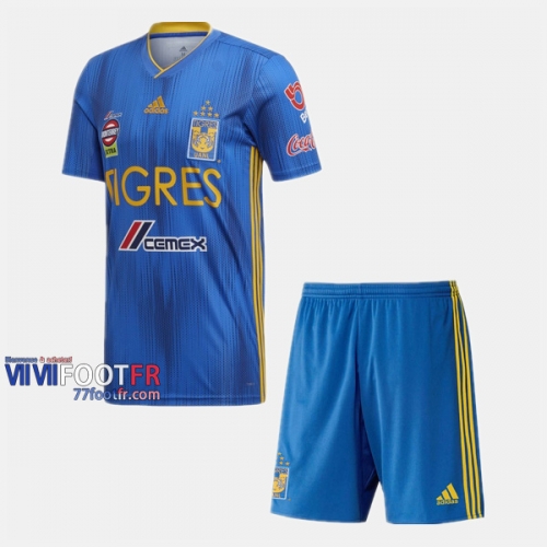 Ensemble Maillot Tigres Uanl Enfant Exterieur 2019-2020 Personnalise :77Footfr