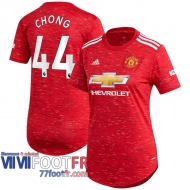 Maillot de foot Manchester United Tahith Chong #44 Domicile Femme 2020 2021