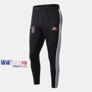 Promo: Nouveau Pantalon Entrainement Foot Juventus Thailandais Noir/Blanc 2019/2020