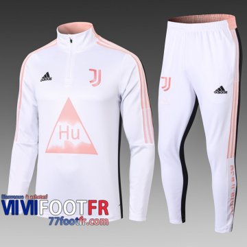 77footfr Juventus Survetement Foot blanc 20-21 JUVXH01