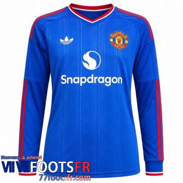 Maillot De Foot Manchester United Exterieur Homme Manche Longue 26 27