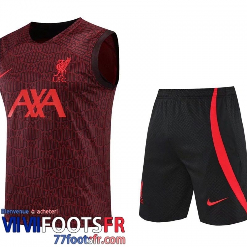 Survetement Sans manches Liverpool rouge Homme 22 23 TG403