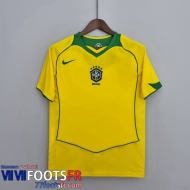 Maillot De Foot Brazil Domicile Homme 2004 06