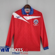 Retro Maillot De Foot Chile Domicile Homme Manche Longue 1998 FG171