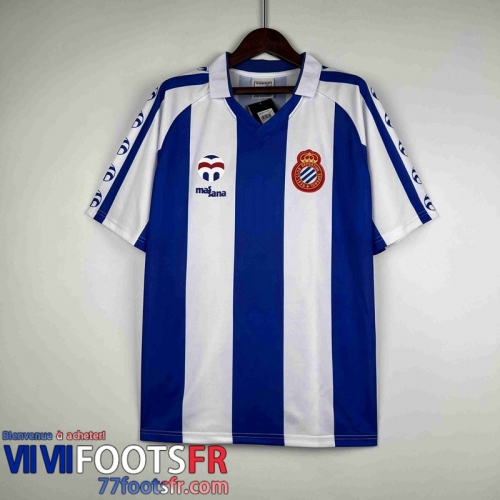 Retro Maillot De Foot Espanyol Domicile Homme 84/89 FG307