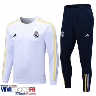 Survetement de Foot Real Madrid Blanc Homme 2023 2024 A51