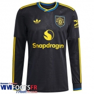 Maillot De Foot Manchester United Third Homme Manche Longue 25 26