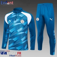 KIT: Survetement de Foot Manchester City blue Enfant 2023 2024 C24