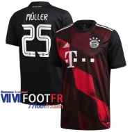 77footfr Bayern Munich Maillot de foot Thomas Muller #25 Third 20-21