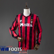 Retro Maillot De Foot AC Milan Domicile Homme Manche Longue 93 94 FG1189