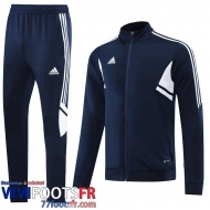 Veste Foot Sport bleu marin Homme 2022 2023 JK356