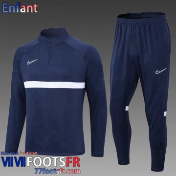 KIT: Survetement de Foot Sport bleu marine Enfant 2023 2024 TK662