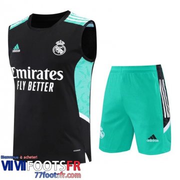 Sans manches Real Madrid noir Homme 2022 2023 PL490