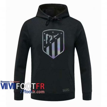 77footfr Sweatshirt Foot Atletico Madrid noir 2020 2021 S57