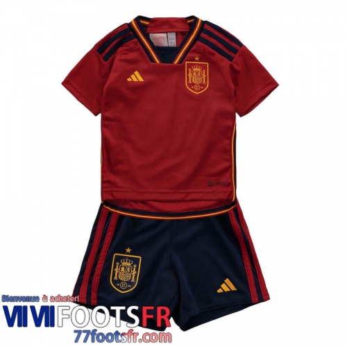 Maillot De Foot Espagne Domicile Enfant World Cup 2022 Maillot De Foot Espagne Domicile Enfant World Cup 2022