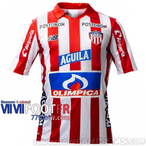 77footfr Junior de Barranquilla Maillot de foot Domicile 2020