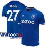 77footfr Everton Maillot de foot Kean #27 Domicile 20-21