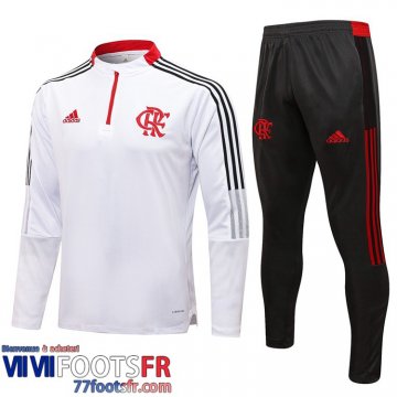 Survetement de Foot Feyenoord Rotterdam blanche Homme 2021 2022 TG129