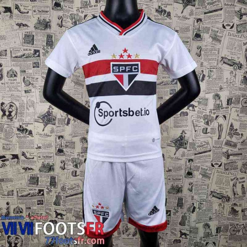 Maillot De Foot sao paulo Domicile Enfant 2022 2023 AK02