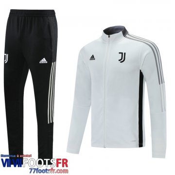 Veste Foot Juventus Homme blanche 2021 2022 JK105