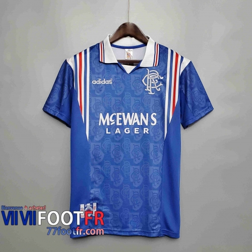 77footfr Retro Maillots foot 96 97 Rangers Domicile