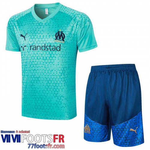 Survetement T Shirt Marseille vert Homme 2023 2024 A134