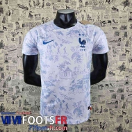 Maillot De Foot France Blanc Homme 2022 2023 AG89