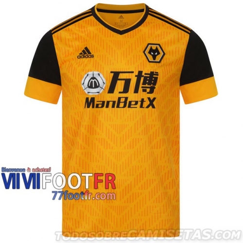 77footfr Wolverhampton Wanderers Maillot de foot Domicile 20-21