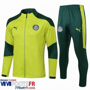 Veste Foot Palmeiras Homme Vert fluorescent 2021 2022 JK88