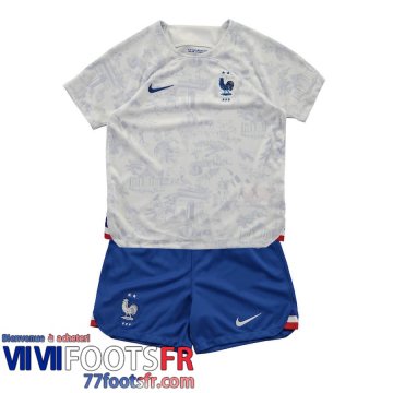 Maillot De Foot France Exterieur Enfant World Cup 2022