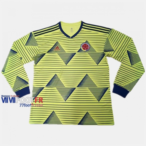 Personnalise Flocage Maillot Equipe Colombie Manche Longue Domicile 2019/2020 Nouveau