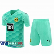 77footfr Maillots foot Dortmund Gardiens de but blue-green 2020 2021