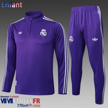 Kit: Survetement de Foot Real Madrid Enfant 25 26 C680