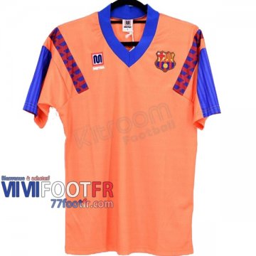 77footfr Retro Maillot de foot FC Barcelone Exterieur 1991/1992