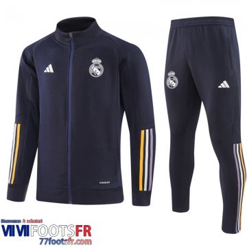Veste Foot Real Madrid bleu marine Homme 2023 2024 B21