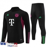 Survetement de Foot Bayern Munich noir Homme 2023 2024 A05