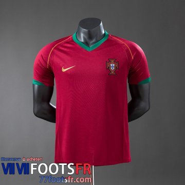 Retro Maillot De Foot Portugal Domicile Homme 2006 FG1259