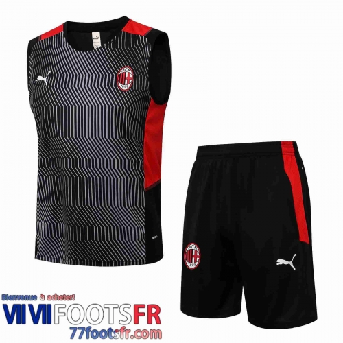 Sans manches AC Milan noir Homme 21 22 PL230