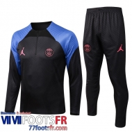 Survetement de Foot PSG noir Homme 22 23 TG348