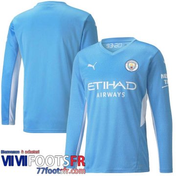 Maillot De Foot Manchester City Domicile Manche Longue Homme 21 22