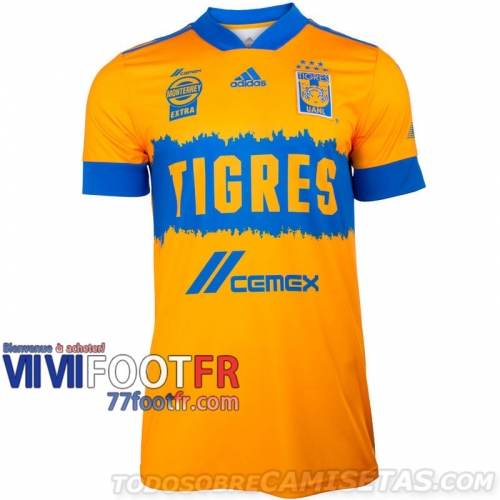 77footfr Tigres UANL Maillot de foot Domicile 20-21