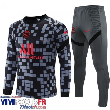 Survetement de Foot PSG gris Homme 21 22 TG211