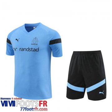 Survetement T Shirt Marseille bleu Homme 2022 2023 TG659