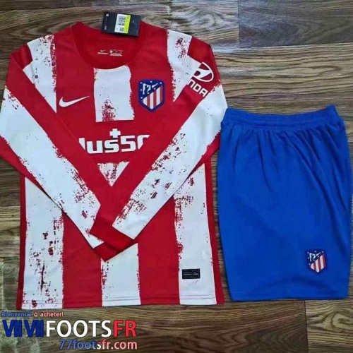 Maillot de foot Atletico Madrid Domicile Homme Manche Longue 2021 2022