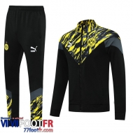 Veste Foot Dortmund BVB Noir et jaune 21-22 JK23